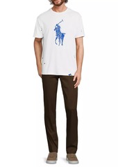 Ralph Lauren Polo Stretch-Cotton Flat-Front Pants