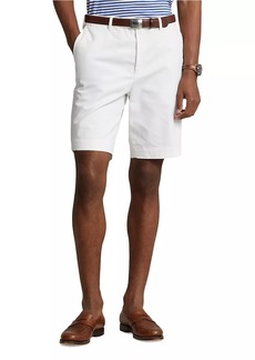 Ralph Lauren Polo Stretch-Twill Flat-Front Shorts