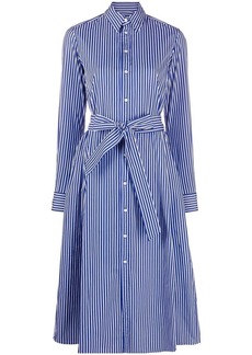 Ralph Lauren: Polo striped belted shirt dress