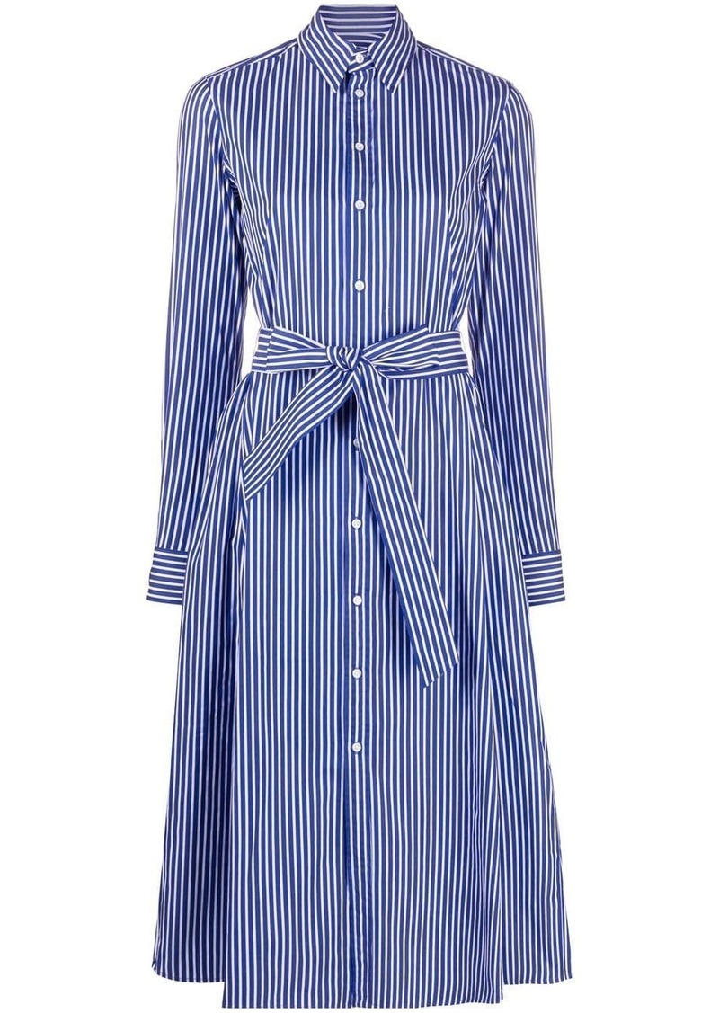 Ralph Lauren: Polo striped belted shirt dress