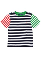 Ralph Lauren Polo Polo Ralph Lauren Kids Striped cotton T-shirt