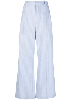 Ralph Lauren: Polo striped linen blend trousers