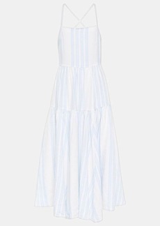 Ralph Lauren: Polo Polo Ralph Lauren Striped linen maxi dress