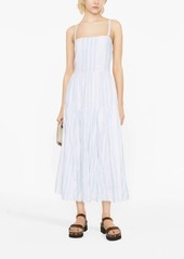 Ralph Lauren: Polo striped linen midi dress