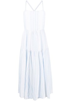 Ralph Lauren: Polo striped linen midi dress