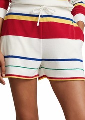 Ralph Lauren: Polo Striped Terry Cotton Shorts