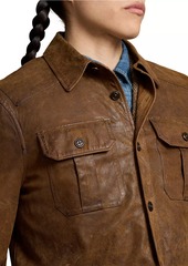 Ralph Lauren Polo Suede Utility Jacket