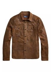 Ralph Lauren Polo Suede Utility Jacket