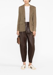 Ralph Lauren: Polo tapered leather trousers