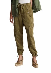 Ralph Lauren: Polo Tapered Linen-Blend Cargo Pants