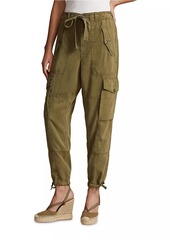 Ralph Lauren: Polo Tapered Linen-Blend Cargo Pants