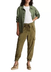 Ralph Lauren: Polo Tapered Linen-Blend Cargo Pants