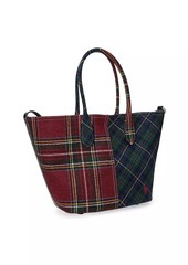 Ralph Lauren: Polo Tartan Patchwork Wool Tote Bag