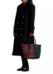 Ralph Lauren: Polo Tartan Patchwork Wool Tote Bag