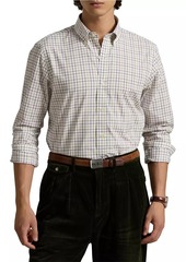 Ralph Lauren Polo Tattersall Poplin Button-Down Shirt