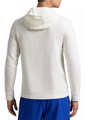 Ralph Lauren Polo Tech Waffle-Knit Hoodie