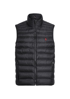 Ralph Lauren Polo Terra Packable Rain-Repellent Puffer Vest