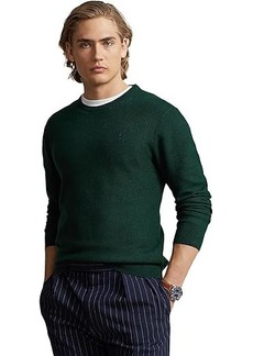 Ralph Lauren Polo Textured Cotton Crew Neck Sweater