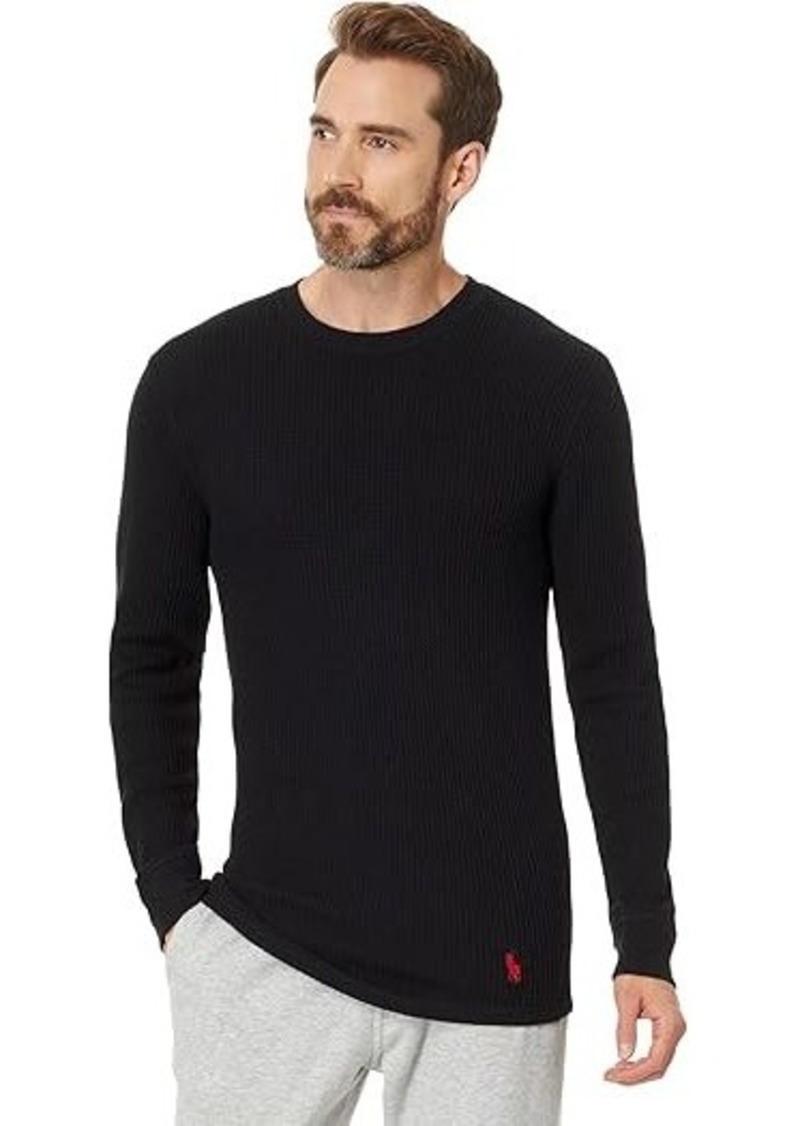 Ralph Lauren Polo Thermal Long Sleeve Crew Hanging