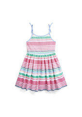 Ralph Lauren: Polo Toddler Girls Striped Oxford Dress