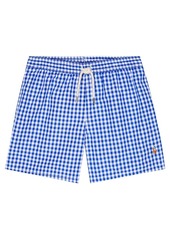 Ralph Lauren Polo Polo Ralph Lauren Kids Traveler checked swim trunks