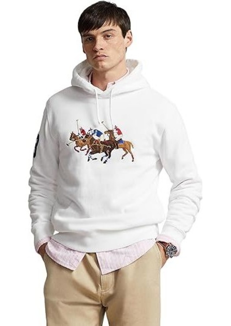 Ralph Lauren Polo Triple-Pony Fleece Hoodie