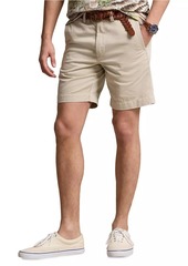 Ralph Lauren Polo Twill Flat-Front Chino Shorts