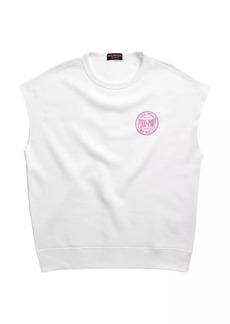 Ralph Lauren: Polo Unisex Pink Pony Sleeveless Fleece Sweatshirt