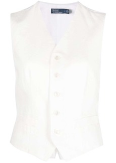 Ralph Lauren: Polo V-neck linen waistcoat