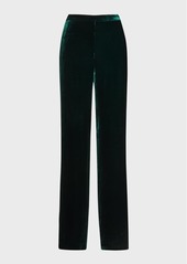 Ralph Lauren: Polo Velvet Straight-Leg Pants