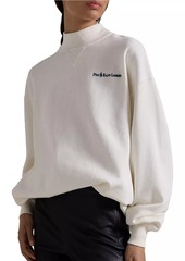 Ralph Lauren: Polo Vintage Fleece Logo Long-Sleeve Sweatshirt