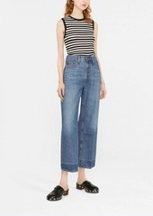 Ralph Lauren: Polo wide-leg cropped jeans