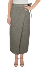 Ralph Lauren: Polo Womens Cashmere Blend Midi Wrap Skirt