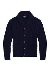 Ralph Lauren Polo Wool & Cashmere Cable Cardigan