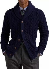 Ralph Lauren Polo Wool & Cashmere Cable Cardigan