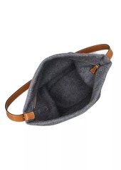 Ralph Lauren: Polo Wool & Leather Bucket Bag