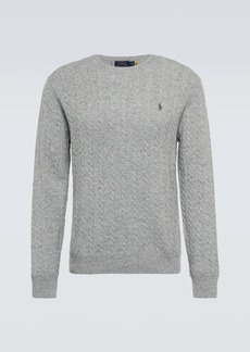 Ralph Lauren Polo Wool and cotton cable knitted sweater