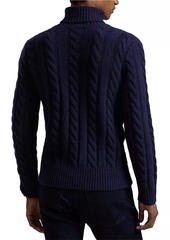 Ralph Lauren Polo Wool-Cashmere Turtleneck Sweater