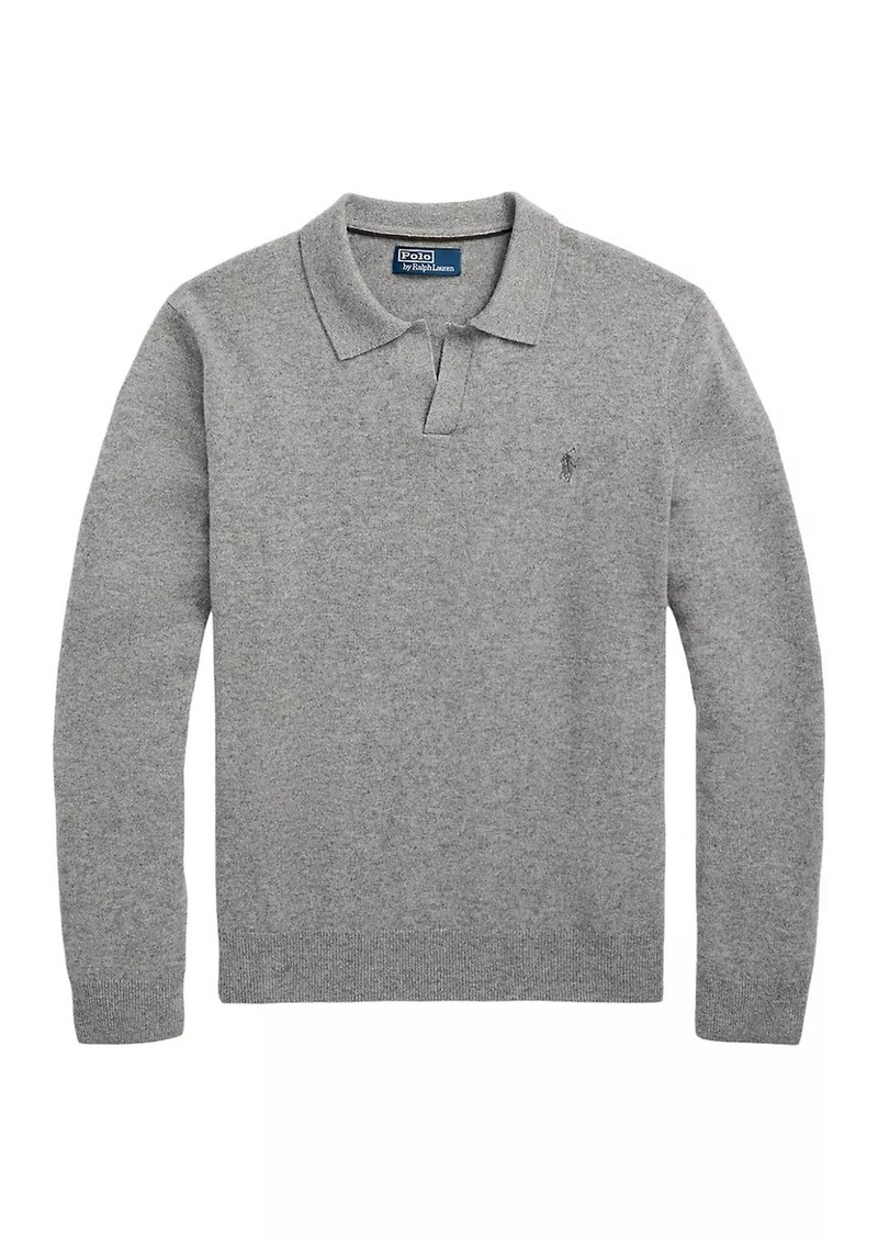 Ralph Lauren Polo ​Wool Johnny Collar Sweater