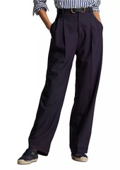 Ralph Lauren: Polo Wool Straight-Leg Pants