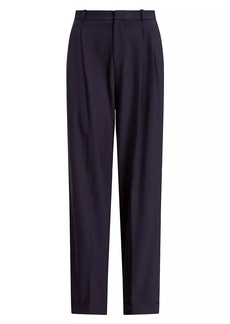 Ralph Lauren: Polo Wool Straight-Leg Pants