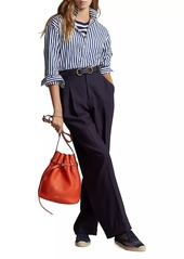 Ralph Lauren: Polo Wool Straight-Leg Pants