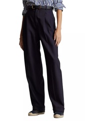 Ralph Lauren: Polo Wool Straight-Leg Pants