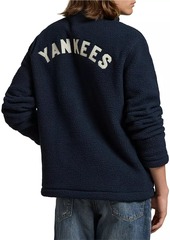 Ralph Lauren Polo Yankees Vintage Brushed Fleece Pullover