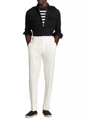 Ralph Lauren Raleigh Linen & Silk-Blend Button-Front Shirt