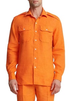 Ralph Lauren Raleigh Linen Shirt Jacket