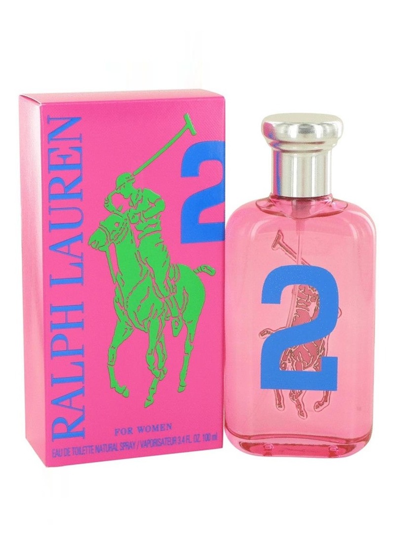 Ralph Lauren 498862 Big Pony Pink 2 by Ralph Lauren Eau De Toilette Spray 3.4 oz