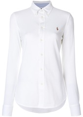 Ralph Lauren: Polo logo-embroidered long sleeve shirt