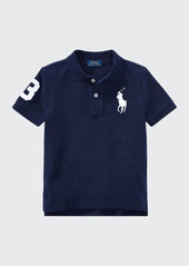 Ralph Lauren Childrenswear Boy's Big Pony Pique Knit Polo  Size 2-3