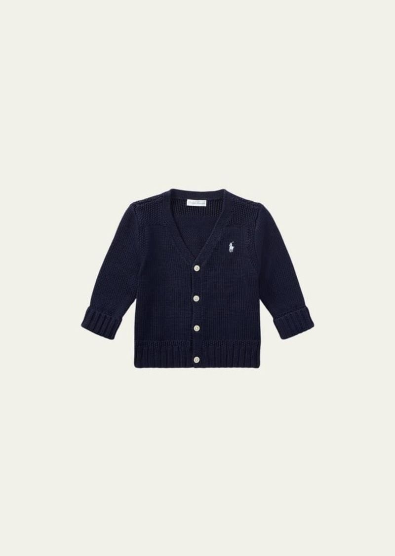 Ralph Lauren Childrenswear Boy's Cardigan  Size 3-24 Months